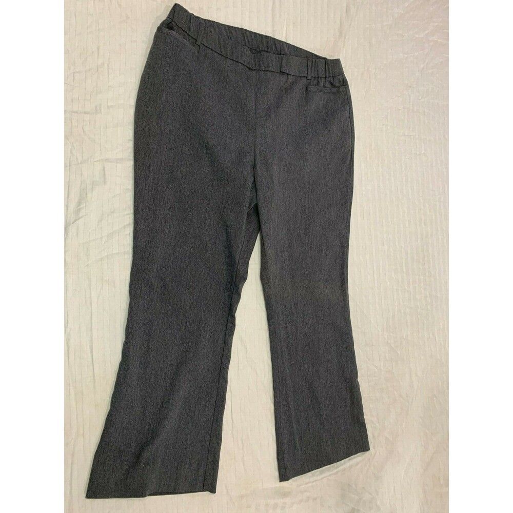 BRIGGS WOMENS PULL ON CROP PANTS SIZE 16W